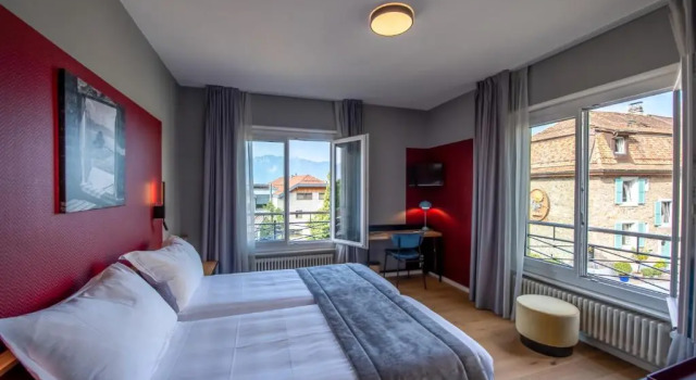 Двухместный номер Standard с красивым видом из окна Châtonneyre Hotel & Restaurant