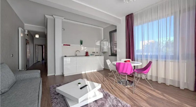 Апартаменты с 2 комнатами с балконом Tomis Garden Apartments Mamaia