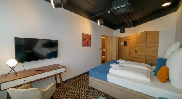 Трёхместный номер Economy CHORS like a hotel - Capsule & NFT Boutique Hostel Bratislava - City Center