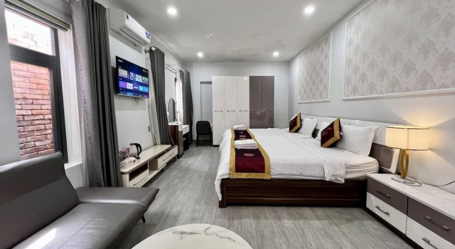 Четырёхместный семейный номер Standard Hoang Mai Hotel