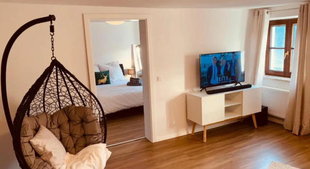 Апартаменты FELIX LIVING 2, Cozy & modern & Netflix Wohnung mit Blick ins Grüne