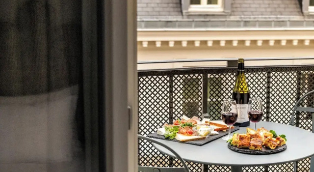 Двухместный номер Superior с балконом Hotel Paradis