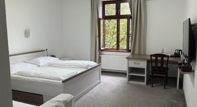 Standardní Dvoulůžkový s manželskou postelí pokoj a výhledem na město Garni & Boutique Hotel Saint Michael