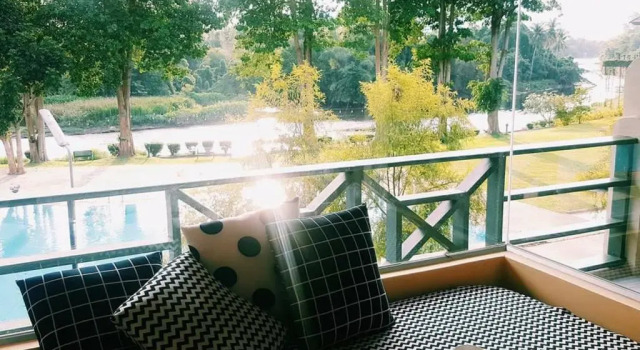 Двухместный номер Superior с видом на реку Aekpailin River Kwai Resort