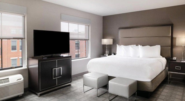 Двухместная студия Residence Inn by Marriott Portsmouth Downtown
