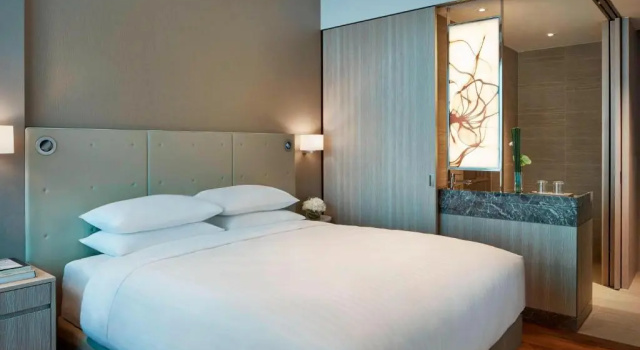Двухместный номер Premier с красивым видом из окна Courtyard by Marriott Singapore Novena