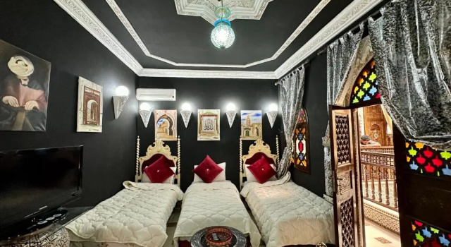 Четырёхместный номер Deluxe Riad Mogador