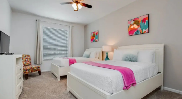 Апартаменты Spacious 3bd/2ba Home With Balcony - Close to Universal and Convention Center! 3vc305