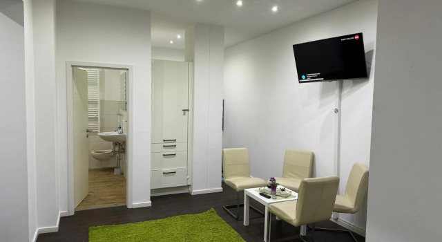 Luxuriöse Wohnung mit eigenem Garten