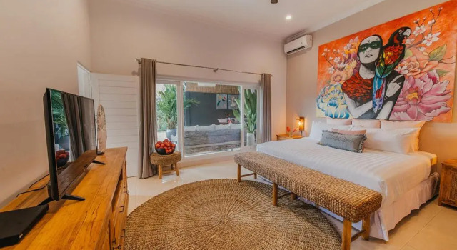 Villa Bloom 5 close to the beach private pool 3 bedrooms 3 bathrooms, Rezervovat Vila Chaty v Bali, Chalupa