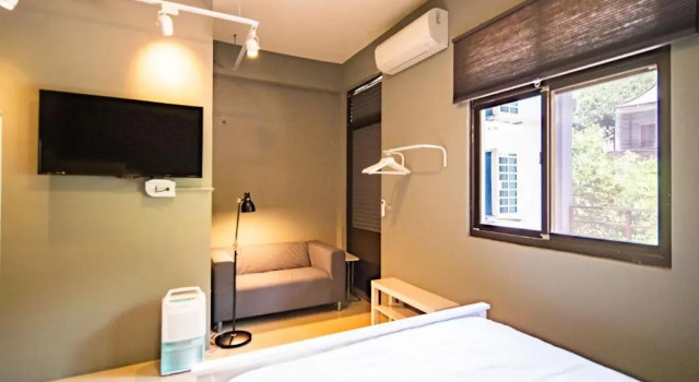 Четырёхместный номер Standard с видом на горы Dali Yi International Hostel