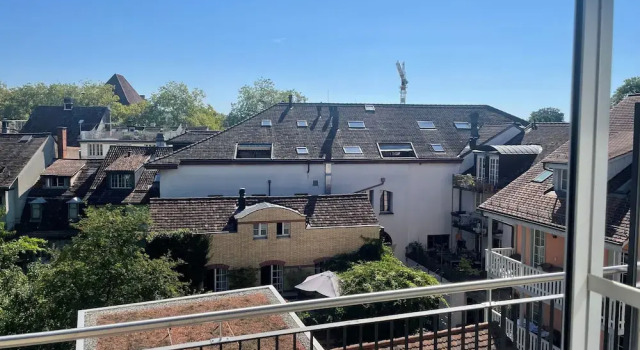 Двухместный номер Standard с балконом и с видом на внутренний двор Hotel Loge Winterthur