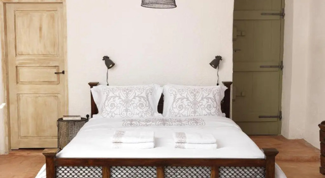 Двухместный номер Standard с балконом и с видом на море AFOURA HOUSES by K&K