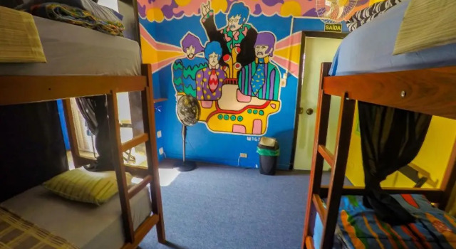 Кровать в общем номере Vila Rock Hostel - Secure Neighborhood, Near Metro, Nubank Allianz Parque, Vila Madalena, Av Paulista, easy access to Morumbis and Autódromo Interlagos