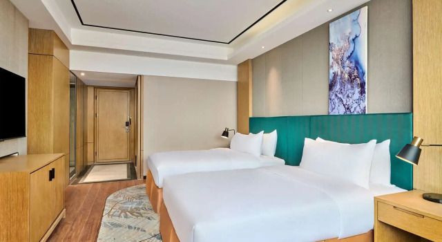 Двухместный номер Standard Hilton Garden Inn Wuhan Hankou