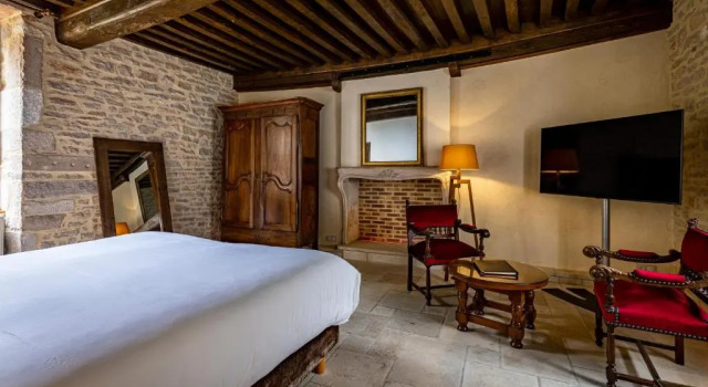 Номер Deluxe Les Remparts Hôtels et Demeures Historiques