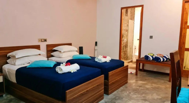 Sama Garden Guest house, Buchen Sie Pension Fehendhoo Baa