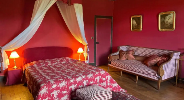 Люкс с видом на сад Manoir de la Rémonière