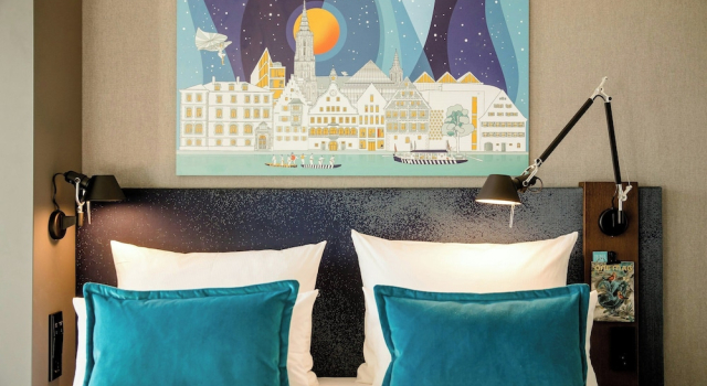 Номер Standard с красивым видом из окна Motel One Ulm
