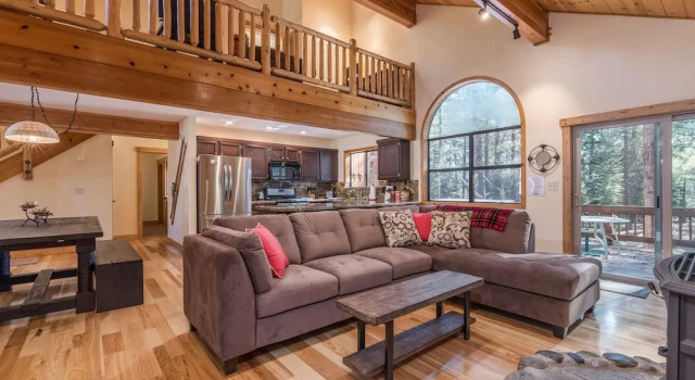 Snowmass Log House on the River by RedAwning