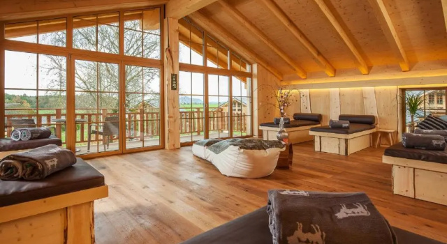 Шале c 1 комнатой Bayern Chalets bei Salzburg und Berchtesgaden mit Whirlpool und Sauna
