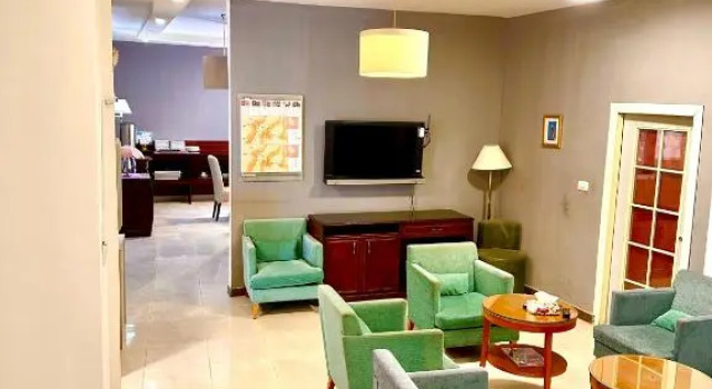Кровать в общем номере Petra Town Check-Inn