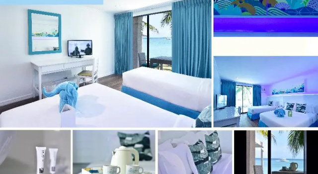 Двухместный номер Deluxe с видом на океан Pacific Cebu Resort
