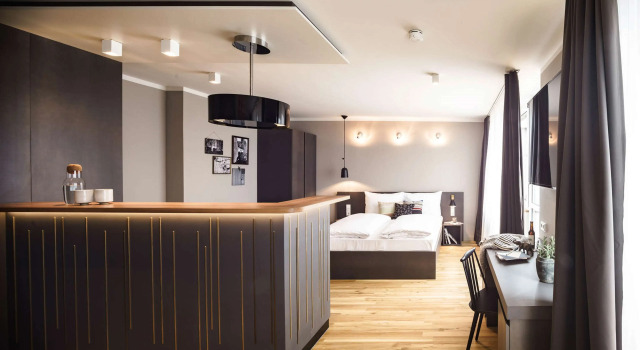 Двухместная студия Bold с балконом Bold Hotel München Zentrum