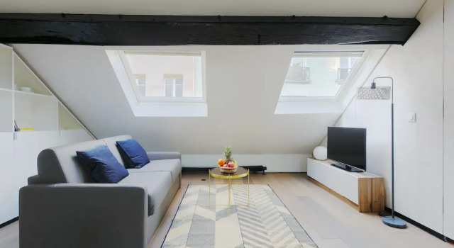Le Marais Temple Apartment, Забронировать Апартаменты/квартира 3-й округ: Маре Париж, рядом с Станция метро Rambuteau