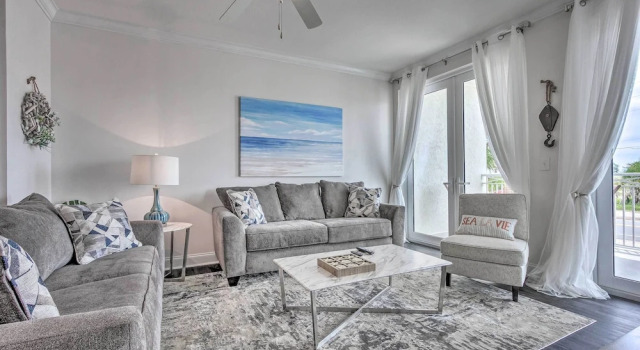 Dazzling Mexico Beach Condo - Walk to the Beach!, Rezerwuj Apartament Mexico Beach Panhandle Florida