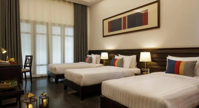 Трёхместный номер Standard с балконом Thai Akara - Lanna Boutique Hotel
