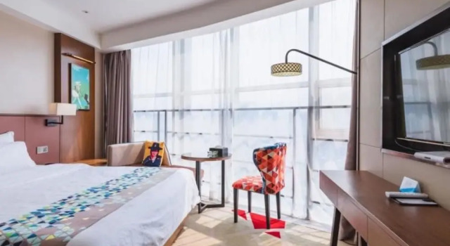 Двухместный номер Deluxe с видом на город Vyluk J Hotel Guiyang Railway Station
