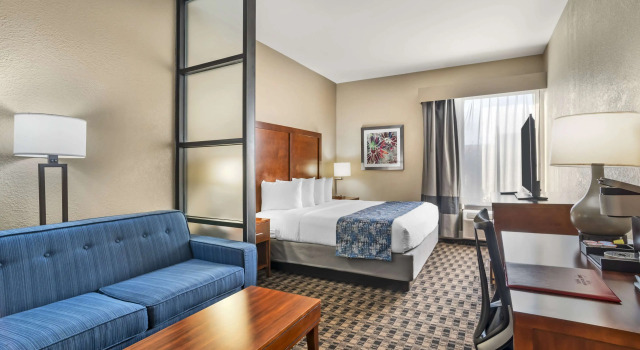 Двухместный люкс Best Western Plus Greenville I-385 Inn & Suites