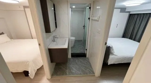 Люкс Business с 2 комнатами Mingshe Meiyu International Apartment (Blue Whale World Branch)