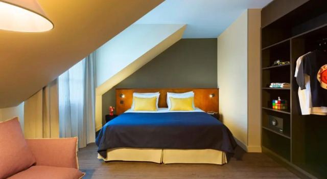 Трёхместный номер 2+1 Rocky Superior RockyPop Grenoble Hotel