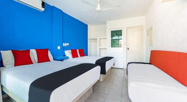 Четырёхместный номер Standard Capital O Hotel El Mejicano, Acapulco