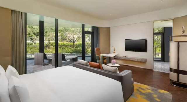Двухместный номер Standard с балконом Radisson Collection Resort, Nanjing