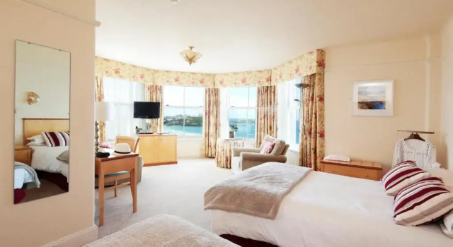 Executive- dobbelt værelse med havudsigt Best Western Hotel Bristol