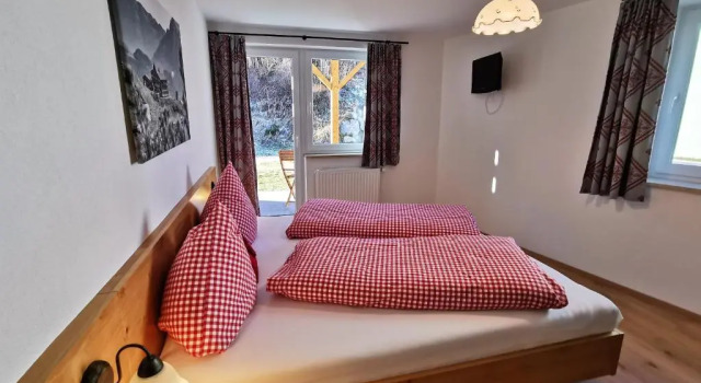Семейный номер Standard с видом на сад Pension Haus in der Sonne
