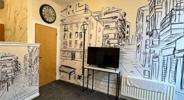 Central Glasgow Apt - Sleeps 2 & Freeparking
