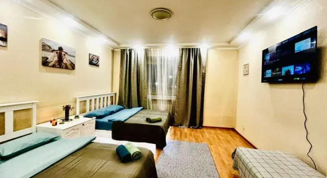 Apartments Live Here, district Yubilejnyj, bld. 5/2, Đặt Căn hộ Khách sạn ở Ural có chỗ đỗ xe, Bãi đậu xe