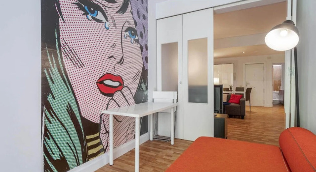 Lovely 1bed Apt W/balcony in Eixample, Забронировать Отель Эшампле Барселона, рядом с Jove Regina Theatre