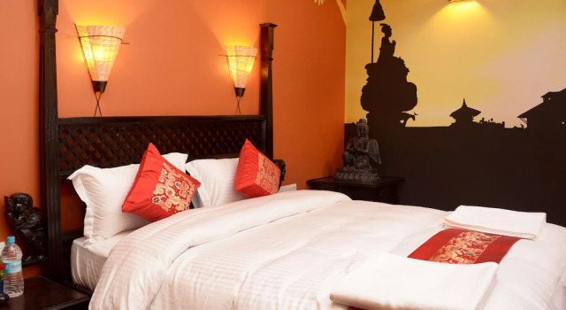 Двухместный номер Deluxe c 1 комнатой Kasthamandap Boutique Hotel