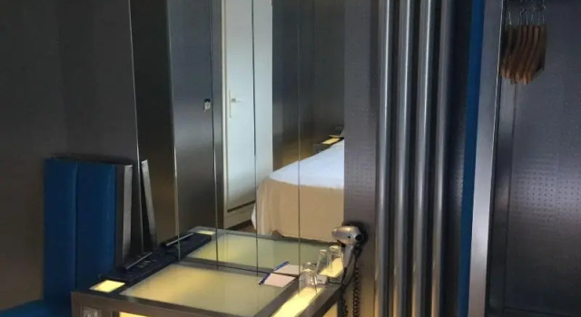 Кровать в общем номере Stylotel