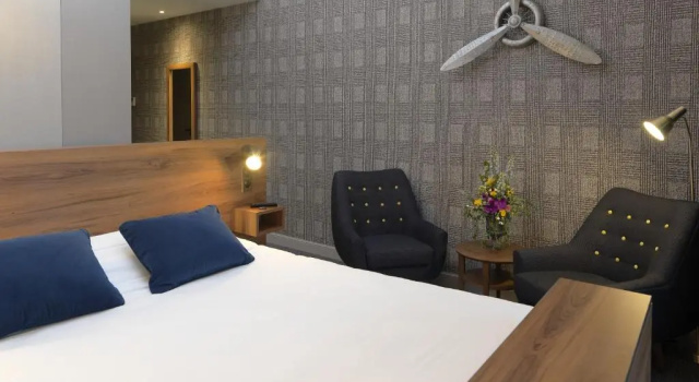 Полулюкс Hôtel Restaurant Les Grains dArgent Dizy - Epernay