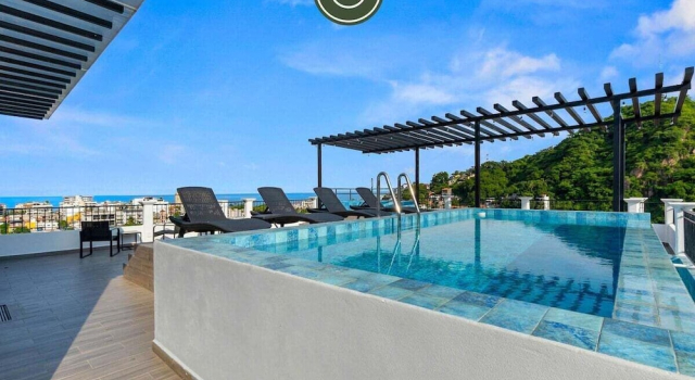 New 1 BR Condo - Rooftop Pool - Oceanview, Book Apartment Puerto Vallarta Jalisco