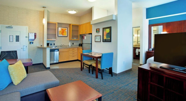 Двухместная студия Residence Inn Baltimore Hunt Valley