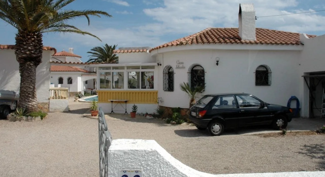 Casa palmeras I, Забронировать Отель Отели Монроч-дел-Камп с бассейном, Бассейн