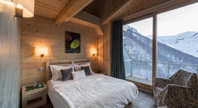 Habitación doble Estándar con balcón Chalet Morel 1586 Hotel & Spa
