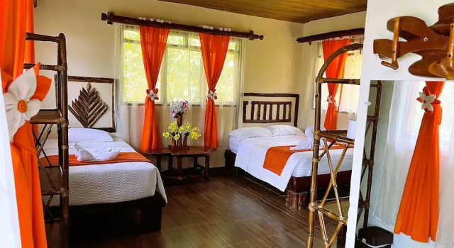 Трёхместный номер Superior c 1 комнатой Suchipakari Jungle Lodge